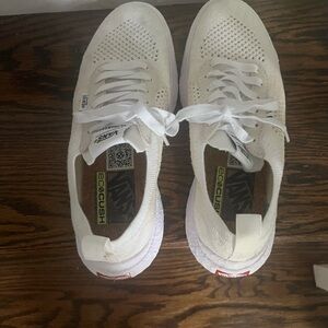 Vans White Knit EcoCush Sneakers